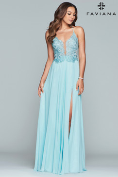 Flowy Sea Like Prom Dresses